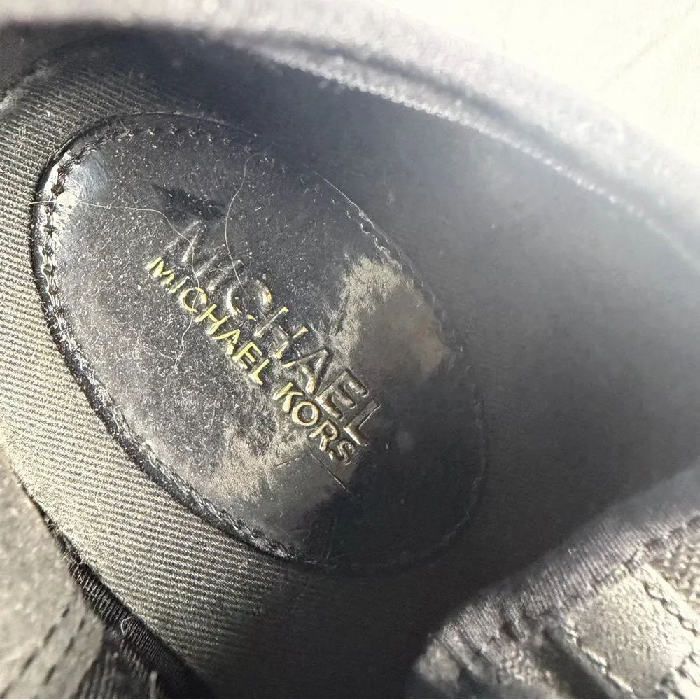 Michael Kors Finch Canvas and Leather sneakers